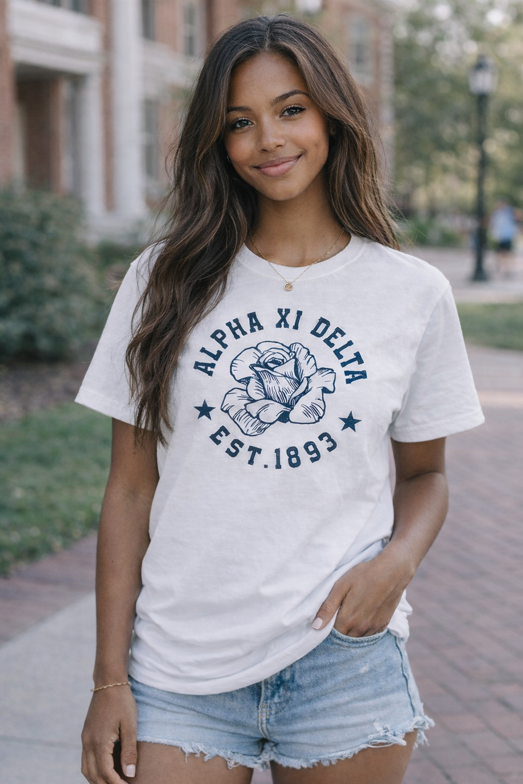 Est 1893 Flower Tee - Xi Boutique