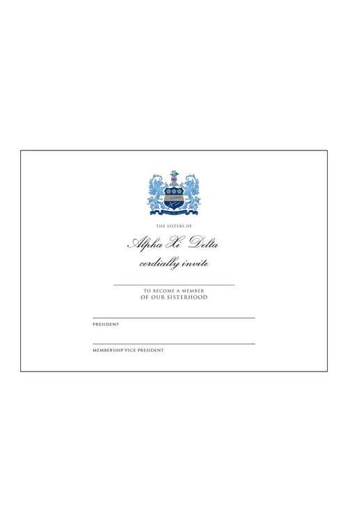 Bid Day Cards