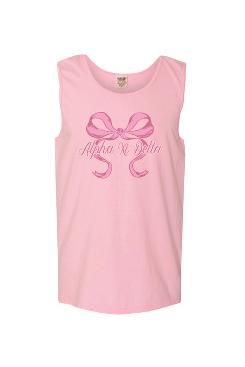 Pink Bow Tank