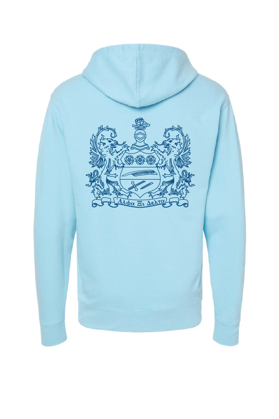 Aqua Crest Hoodie