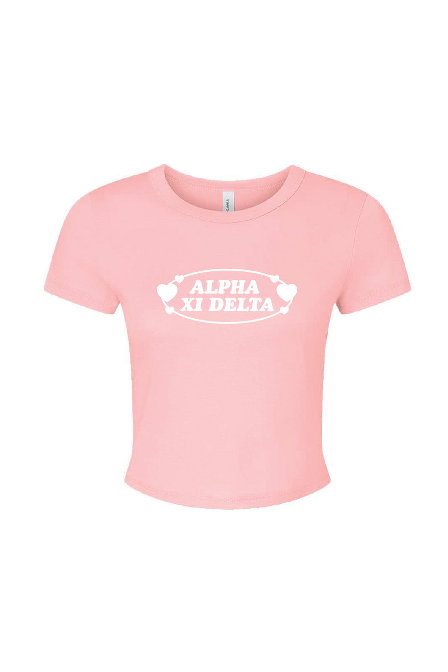 Today's Pink Crop Tee