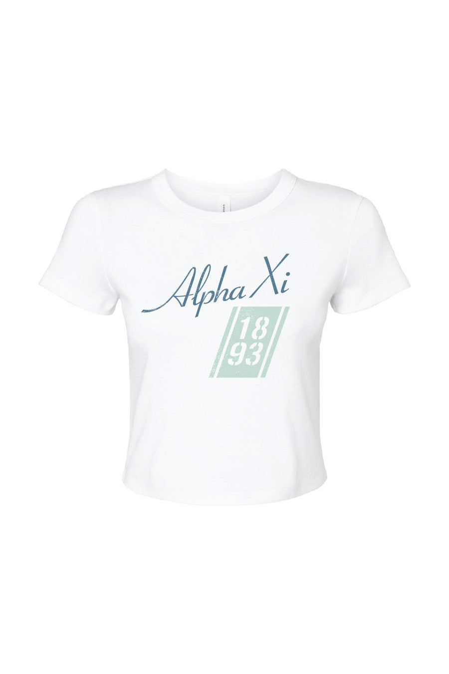 Hwy Alpha Xi Crop Tee