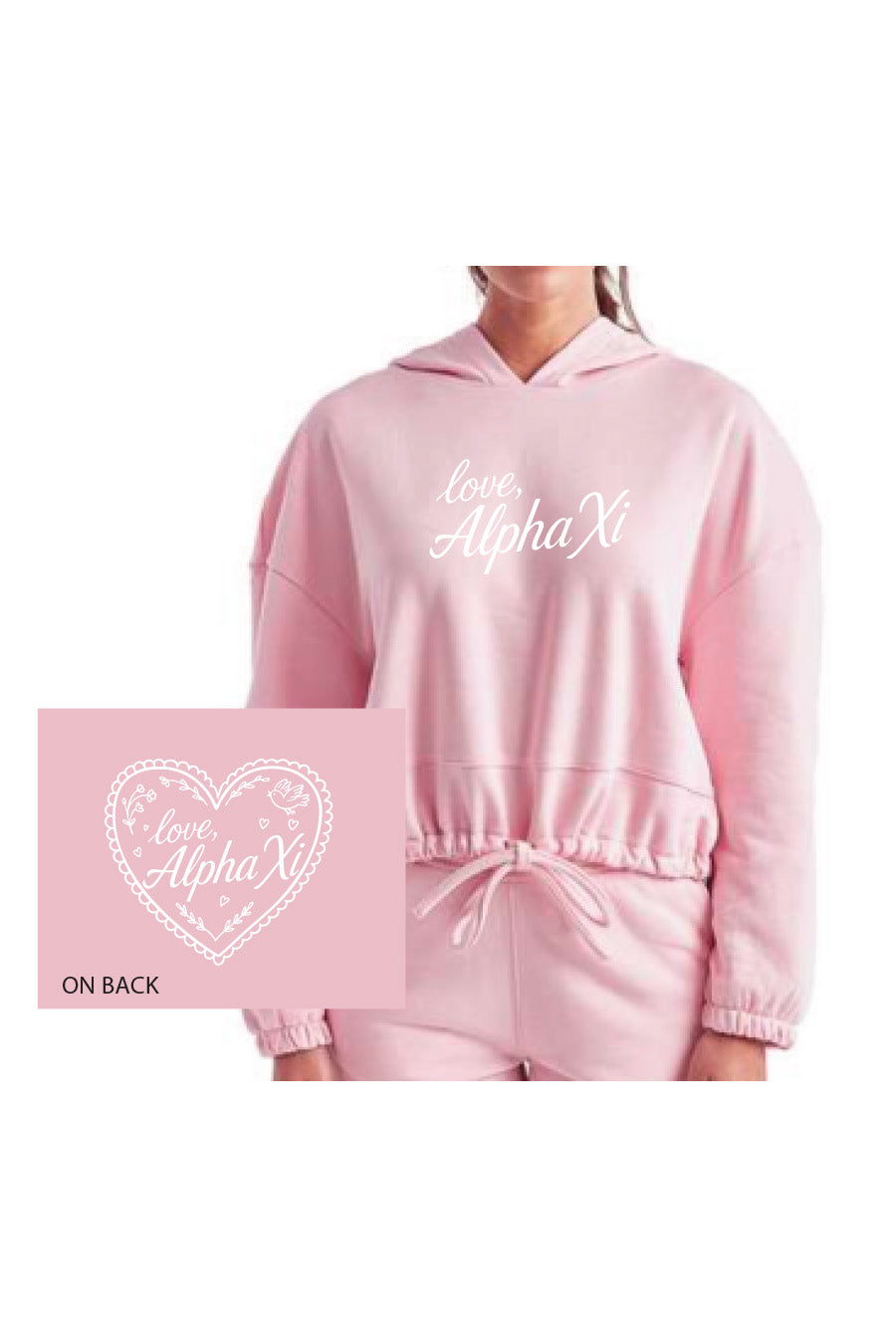 Heart Stamp Hoodie