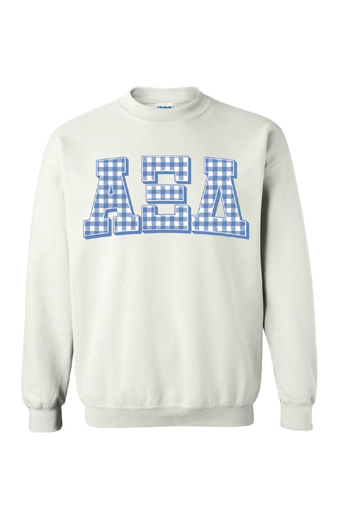 Checkered AZD Crewneck