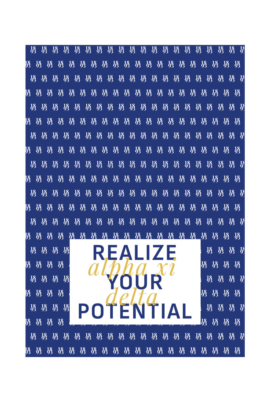 1893 Repeat Notecard