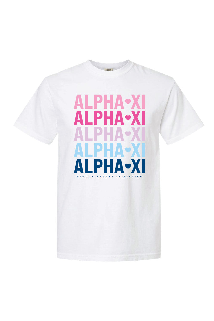 Alpha Xi Repeat Tee- Quick Ship