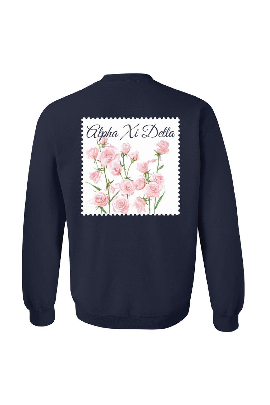 Floral Stamp Crewneck - Xi Boutique