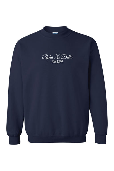 Floral Stamp Crewneck - Xi Boutique