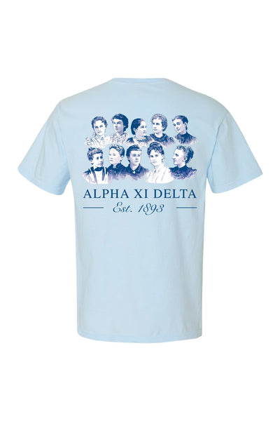 Chambray Founders Tee - Xi Boutique