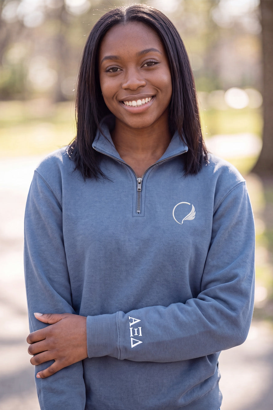Storm Blue 1/4 Zip