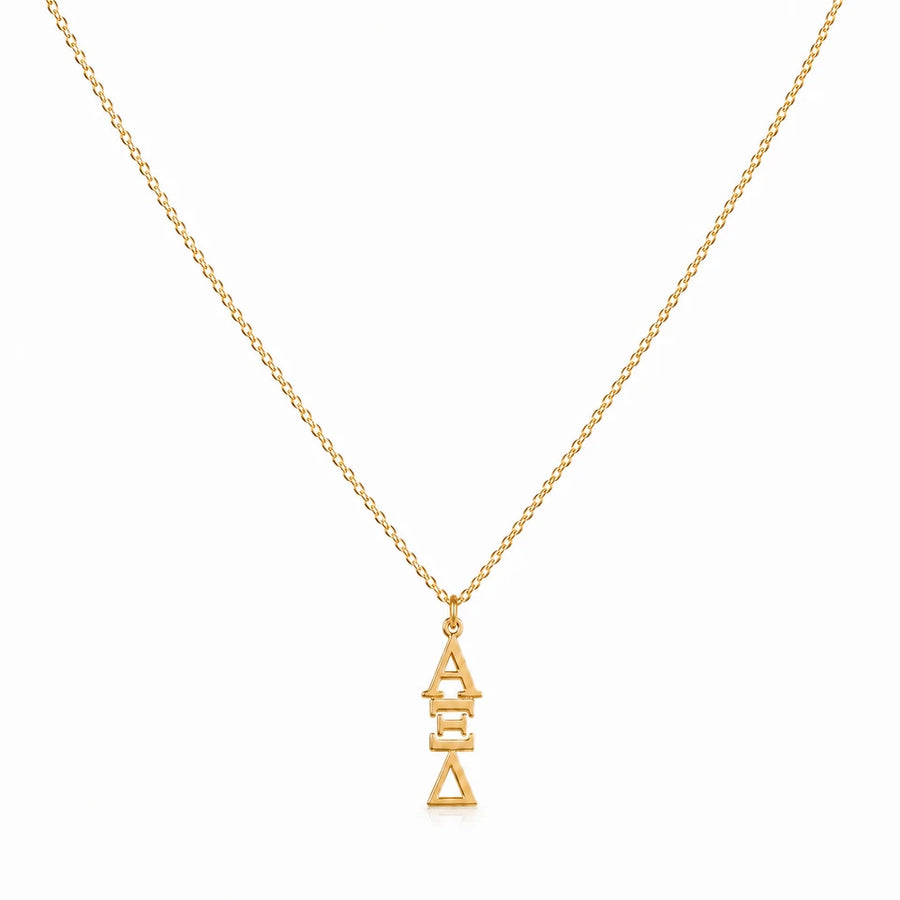 Vertical Lavaliere Necklace - Xi Boutique