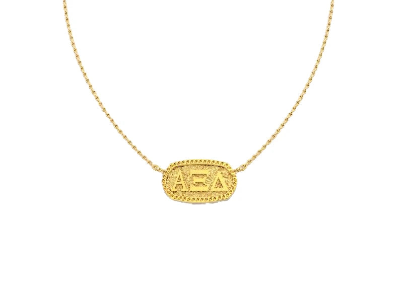Oval Necklace - Xi Boutique