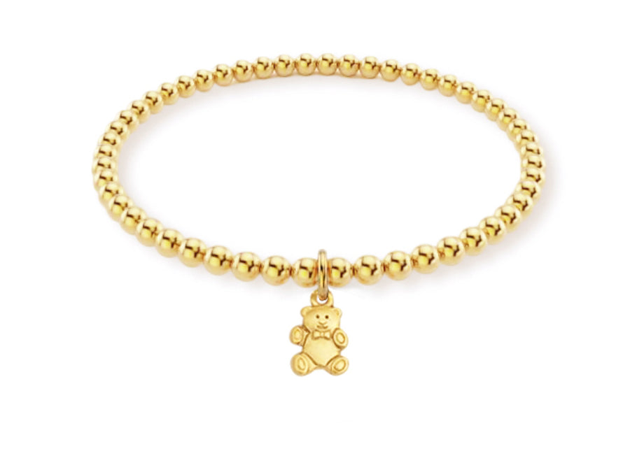 Alpha Xi Delta Bead Bracelet - Bear