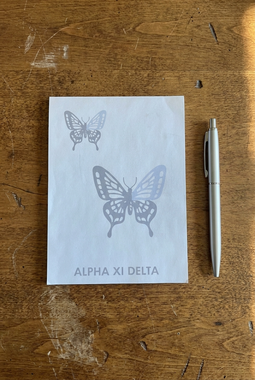 Butterfly Notepad - Xi Boutique