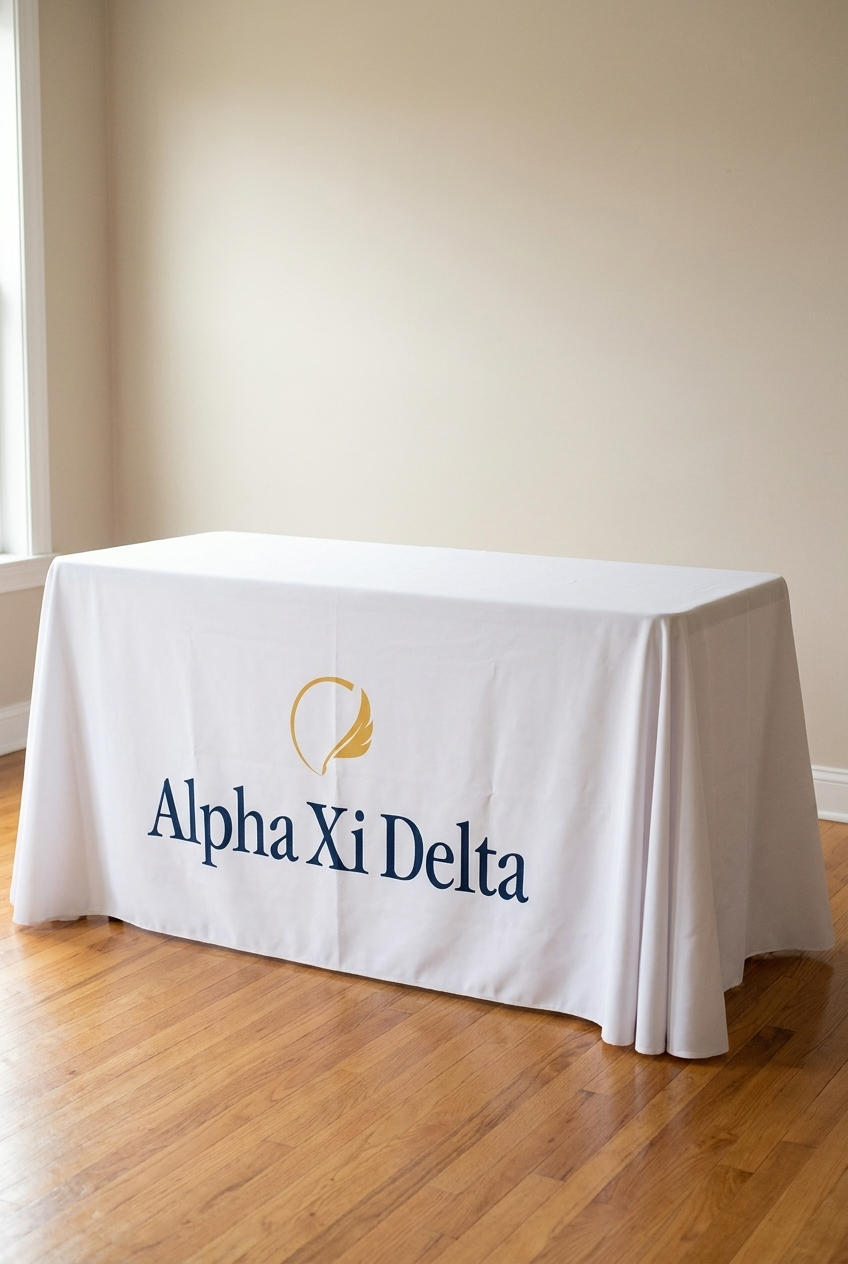 Quill White Tablecloth - Xi Boutique