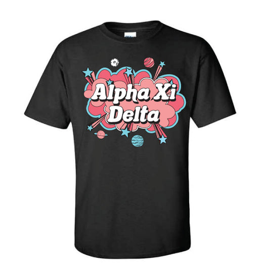 In Space with Alpha Xi Delta Tee