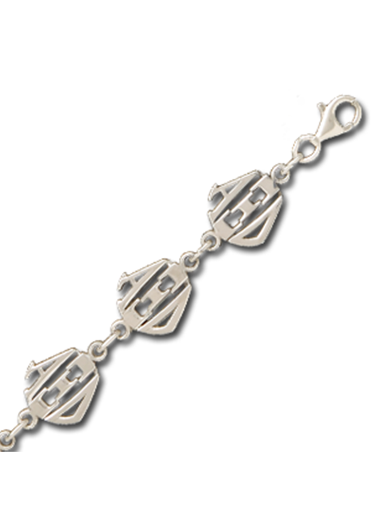 Monogram Link Bracelet - Xi Boutique