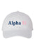 Alpha Xi Two Tone Hat
