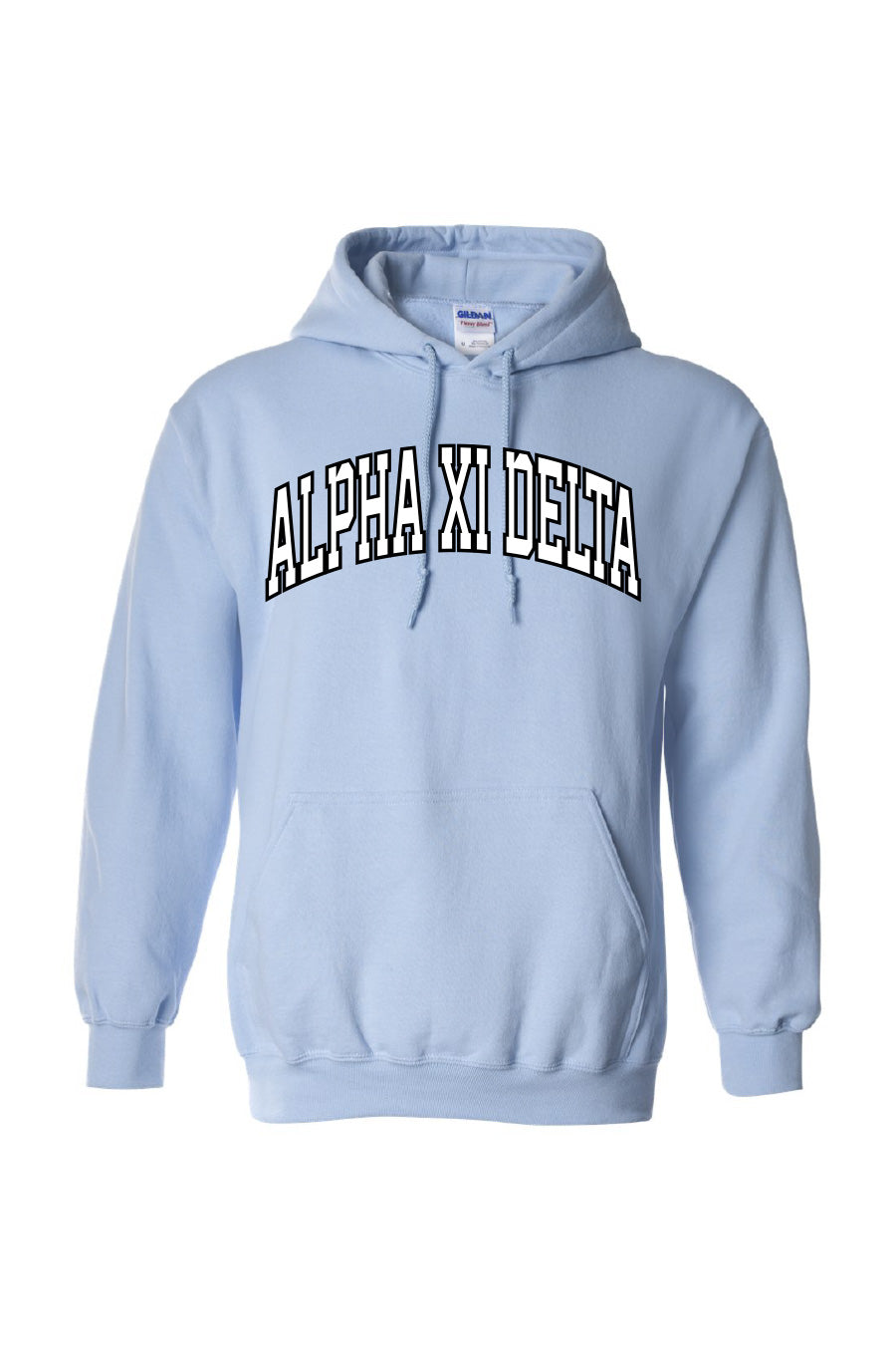 Light Blue Varsity Hoodie